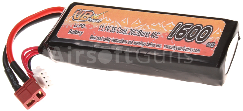 Batéria VB Li-Pol 11,1V, 1600 mAh, medium block, 20C, VB Power