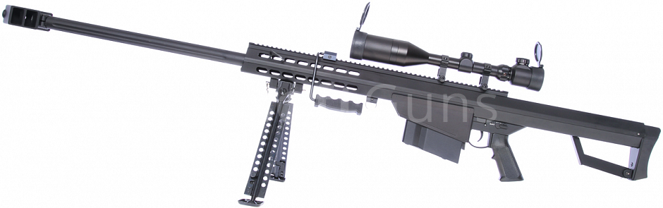 Barrett M82A1, nožičky, optika, Snow Wolf, SW-02A