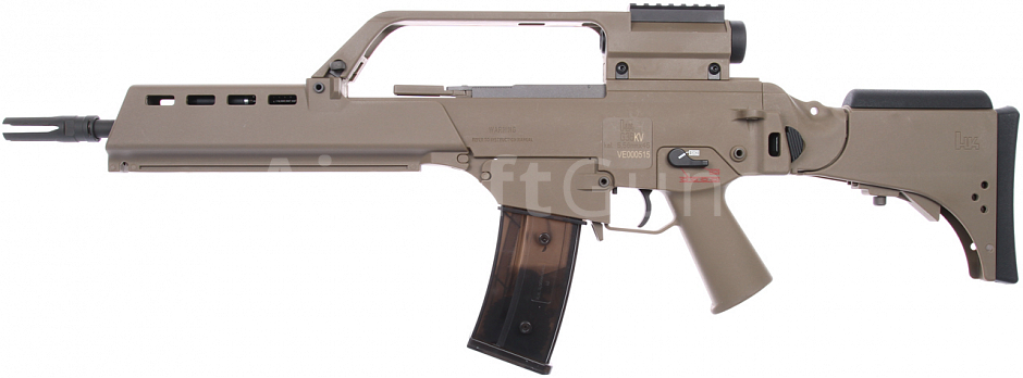 H&K G36KV, blowback, FDE, Umarex