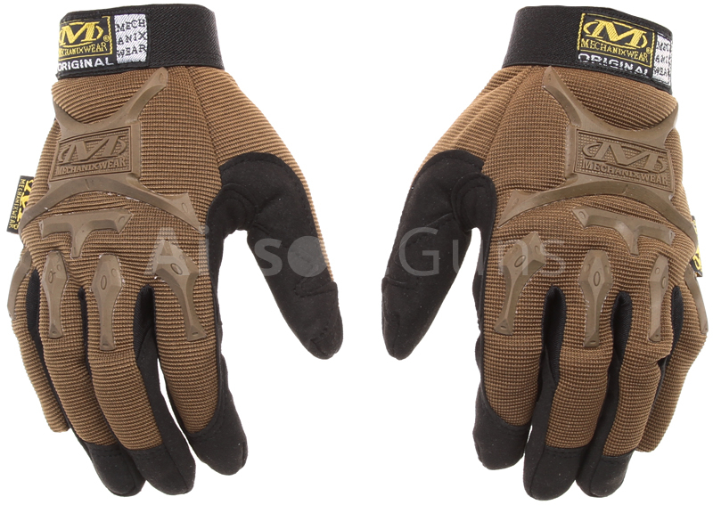 Taktické rukavice Mechanix M-Pact, TAN, M, Mechanix