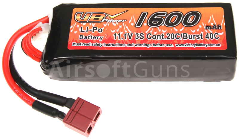 Batéria VB Li-Pol 11,1V, 1600 mAh, 20C, mini block, VB Power