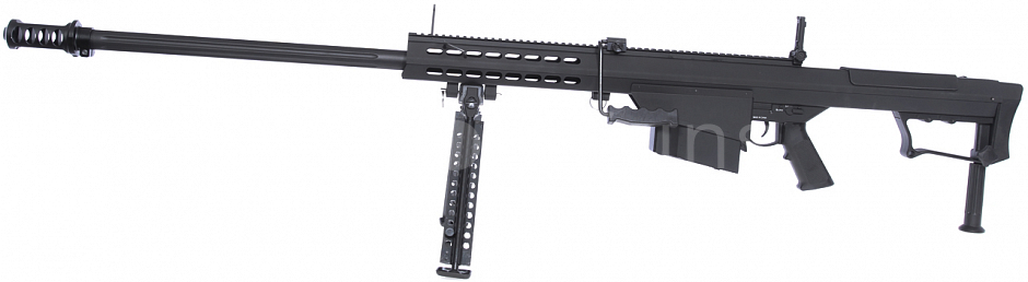 Barrett M107A1, Black, nožičky, Snow Wolf, SW-013