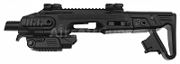 CAA RONI G1 konverzie, Glock 17, 19, 18C, black, King Arms