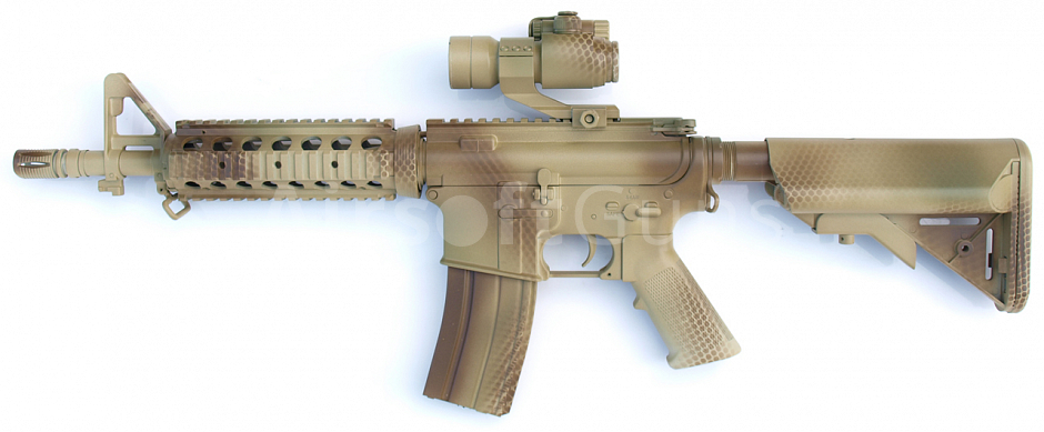 Camo Custom M4 CQB-R, 160 m/s, AirsoftGuns, CM.002