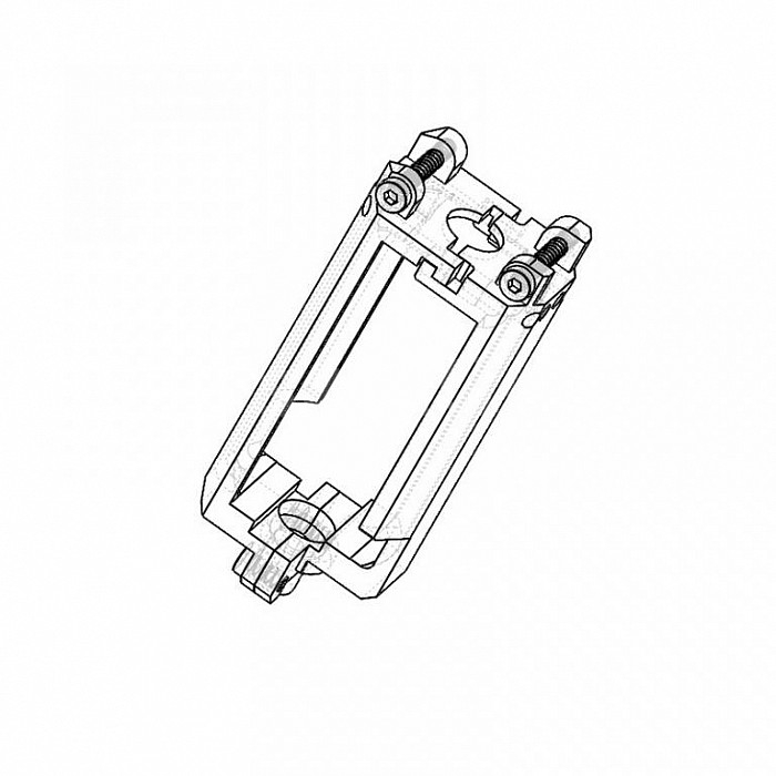 CNC kovový rám motorčeka, typ AK, Retroarms