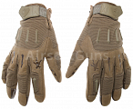 Taktické rukavice IRONSIGHT, TAN, M, ACM