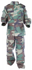 Kompletní detská US ACU uniforma, woodland, 130 cm, ACM
