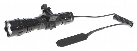 Taktické svietidlo 900 lm, 2x batéria, nabíjačka, príslušenstvo, UltraFire