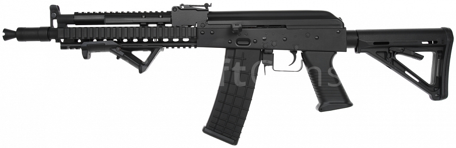 AK-105 RAS Tactical, pažba MOE, oceľ, Black, Cyma, CM.040I-A