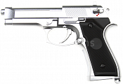 Beretta M92F AEP, strieborná, Cyma, CM.126