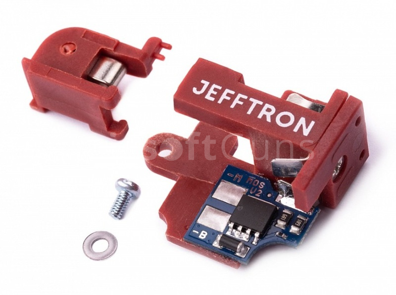 MOS FET na spínacích kontaktoch, mech v. 2, JeffTron