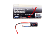 Batéria AEP Li-Pol 7,4V, 250 mAh, 20C, ASG