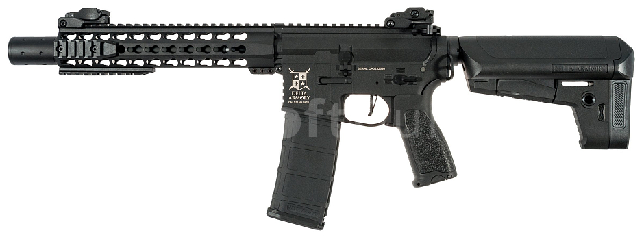 M4 AR15 KeyMod 10" PREDATOR, plast, Charlie, čierna, Delta Armory, C07