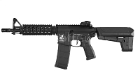 M4 AR15 CQB-R, kov, Alpha, čierna, Delta Armory, A01