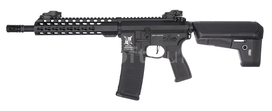 M4 AR15 KeyMod, kov, Alpha, čierna, Delta Armory, A08