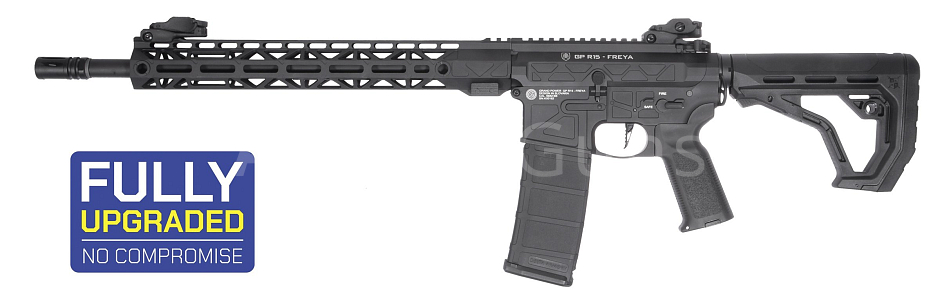 FREYA R15 M-LOK 14", gen.2, kov, čierna, Delta Armory, FRY-A24