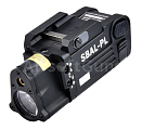 Taktické svietidlo SBAL-PL, 400 lm, laser, čierna, T-Eagle