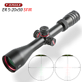 Puškohľad ER 5-20X50SFIR, podsvietenie, libela, čierny, T-Eagle