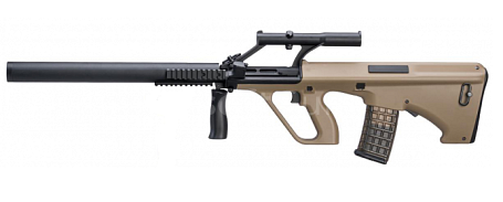 Steyr AUG A1 Phantom, tlmič, TAN, Snow Wolf, SW-020-AM