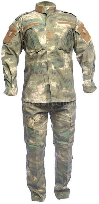 Kompletná US ACU uniforma, A-TACS FG, 3XL, ACM
