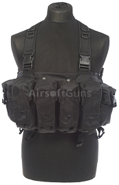 Chest Rig Tactical, čierny, ACM