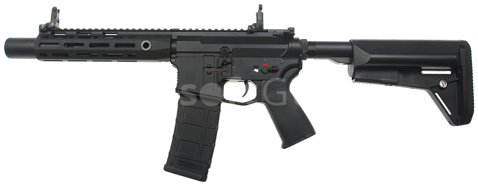 AR15 URX4, M-LOK, 6.5 Inch, tlmič, Black, Cyma Platinum, CM.097C