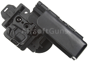 Pištoľové púzdro Quantum Mechanics, Glock 17, čierne, ACM