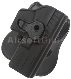Pištoľové púzdro IMI, DX, Glock, čierne, ACM