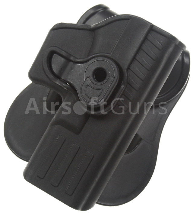 Pištoľové púzdro IMI, DX, Glock, čierne, ACM