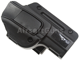 Pištoľové púzdro OMITAC IPSC, Glock, čierne, ACM