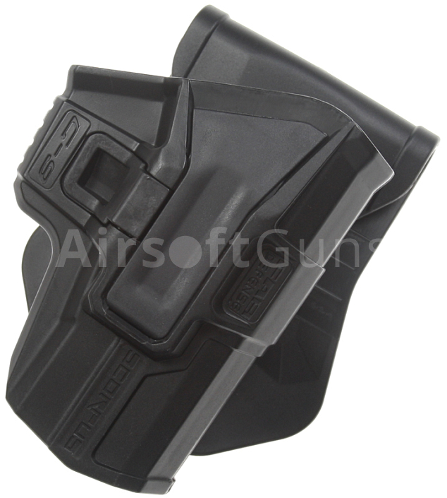 Pištoľové púzdro FAB Scorpus G-9, Glock, čierne, ACM