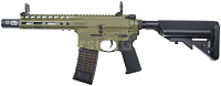 EMG Noveske N4 Gen3 Diplomat, 7 Inch, NSR-7.5, Bazooka Green, Cyma Platinum