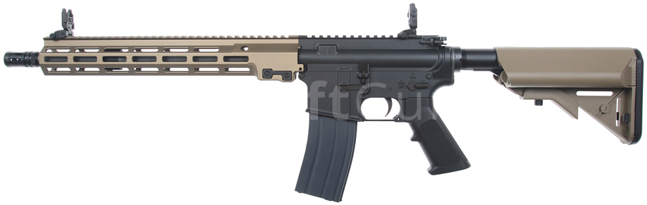 CGS M4, MK16 13.5 Inch URG-I, GBBR, Black/FDE Two Tone, Cyma CGS, CGS.003-13.5