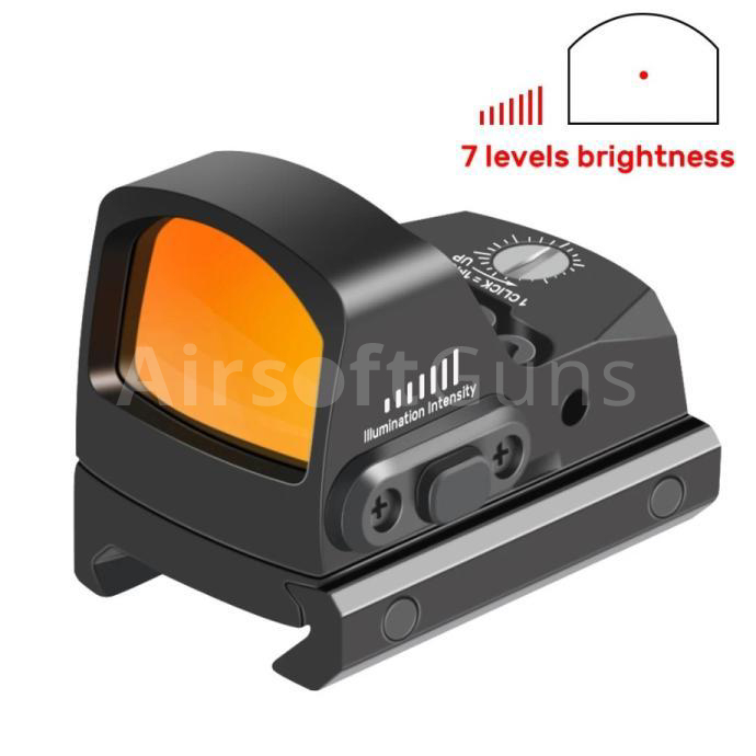 Mikro reflexný kolimátor UUQ HD1079, čierny, T-Eagle