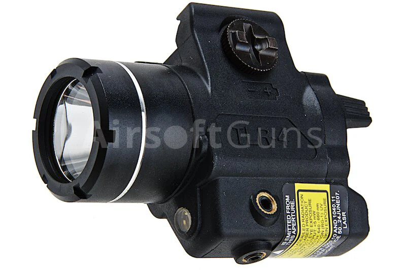 Taktická svietidlo SOTAC TLR-4 LED, červený laser, čierna, T-Eagle