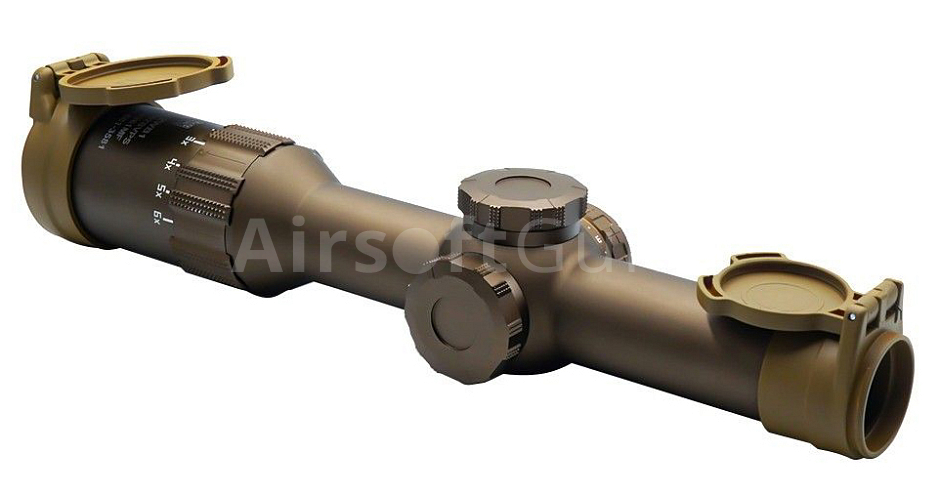 Puškohľad Sig Sauer TANGO 1-6X24IR, podsvietenie, TAN, T-Eagle