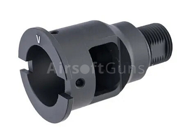 CNC adaptér vonkajšej hlavne pre VFC M4/AR15 GBBR, Maple Leaf