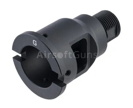 CNC adaptér vonkajšej hlavne pre GHK M4/AR15 GBBR, Maple Leaf