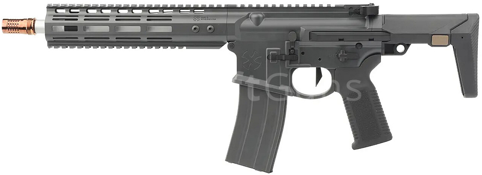 Noveske N4 Ghetto Blaster NHR-9, 10,5 Inch, Gen 3, GBBR, šedá, Double Eagle