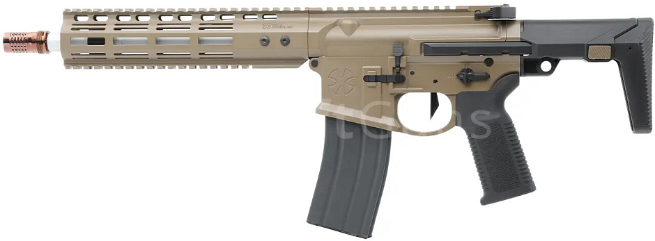 Noveske N4 Ghetto Blaster NHR-9, 10,5 Inch, Gen 3, GBBR, TAN, Double Eagle