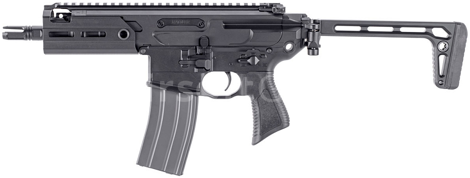 Salvo Precision MCX Rattler, 5,5 Inch, GBBR, čierny, Double Eagle