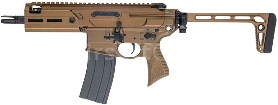Salvo Precision MCX Rattler, 5,5 Inch, GBBR, TAN, Double Eagle