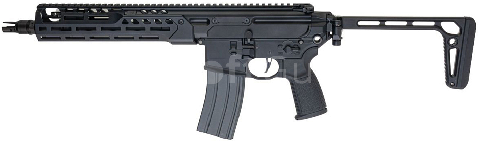 Salvo Precision MCX Spear LT, 11,5 Inch, GBBR, čierna, Double Eagle
